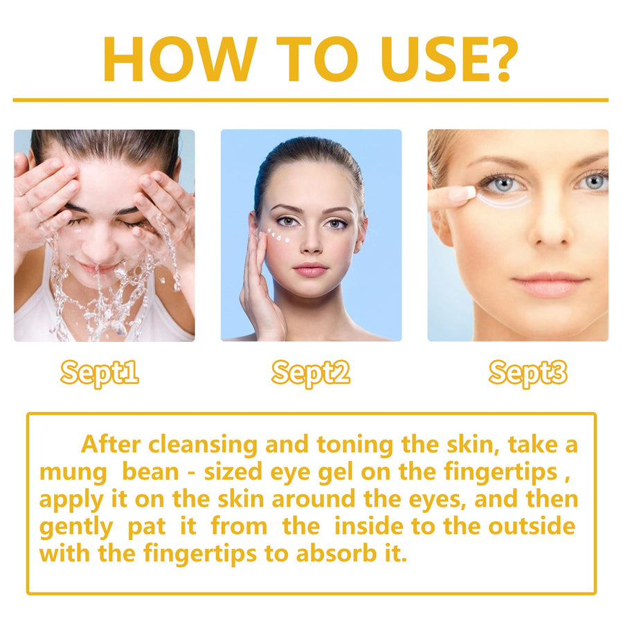 Vitamin E Eye Cream for Dark Circles & Crow's Feet