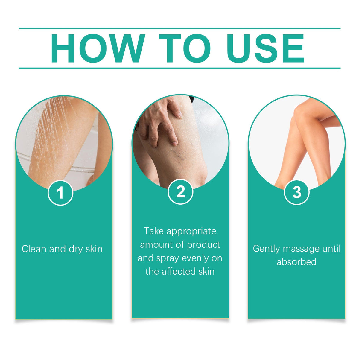 Leg Treatment Spray Leg Massage Treatment Spray Herbal Essen