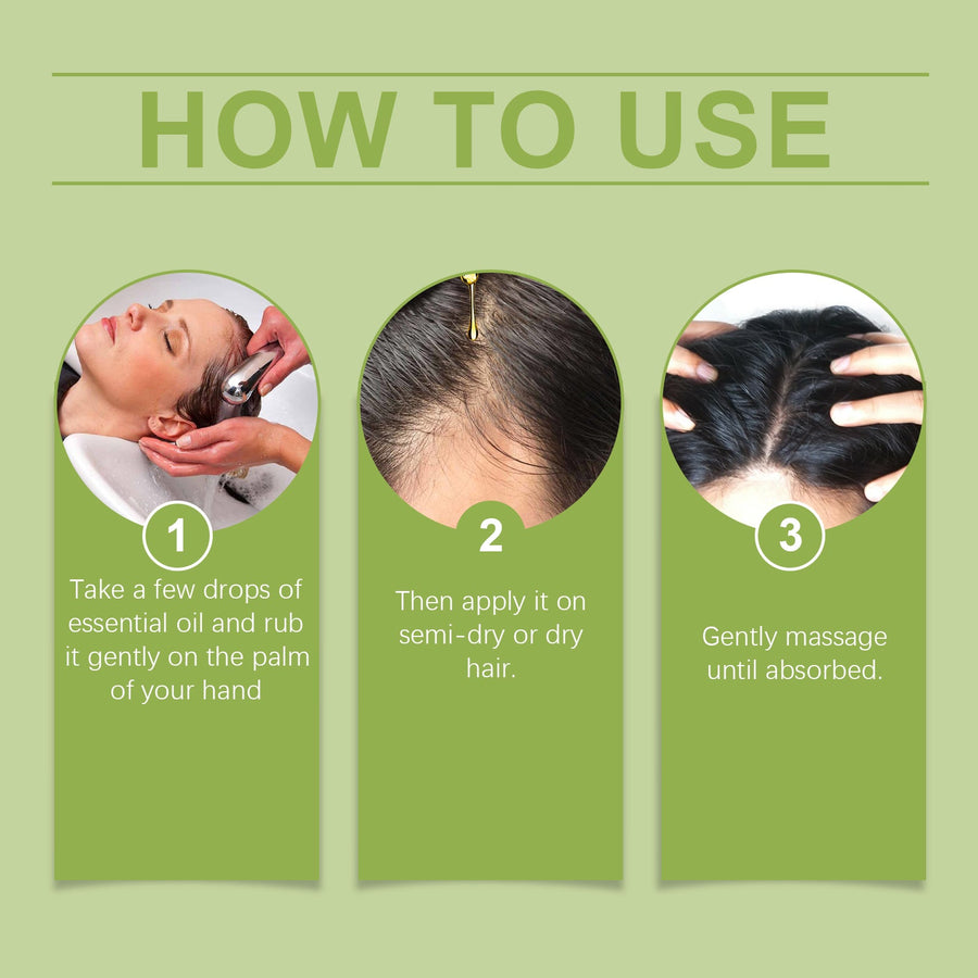 Batana Hair Oil for Dry, Damaged, Frizzy Hair Care Routine