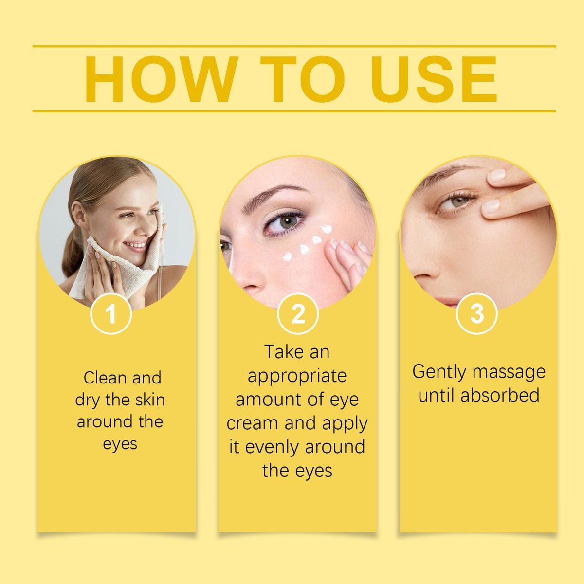 Peptide Eye Cream for Fine Lines & Dark Circles
