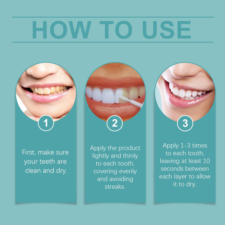 Teeth Brightening Essence — Polishing Away Stains in 10