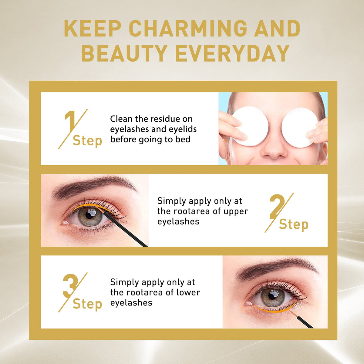 Eyelash Enhancer Serum for Fuller-Looking Lashes, 8 Weeks