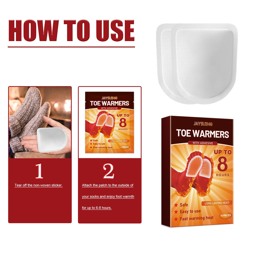 Foot Warmer Heating Patches — 8‑Hour Instant Warmth