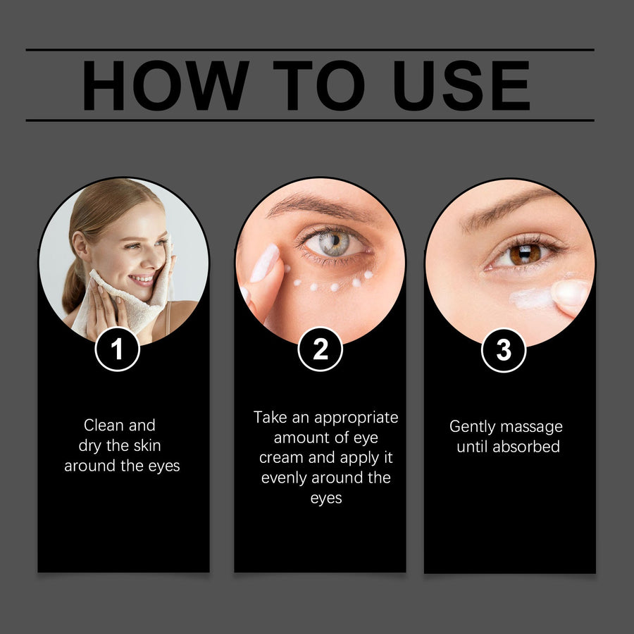 Triple Rollerball Eye Cream for Dark Circles & Puffiness
