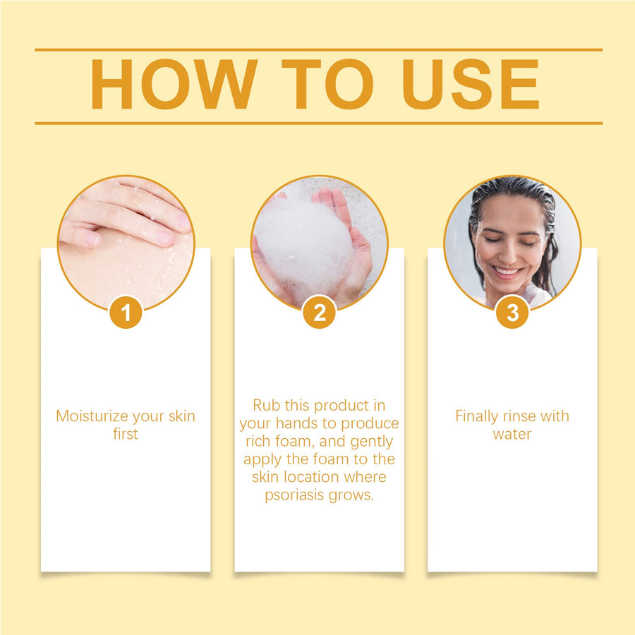 OCEAURA Herbal Psoriasis Care Soap, Soothing And Moisturizin
