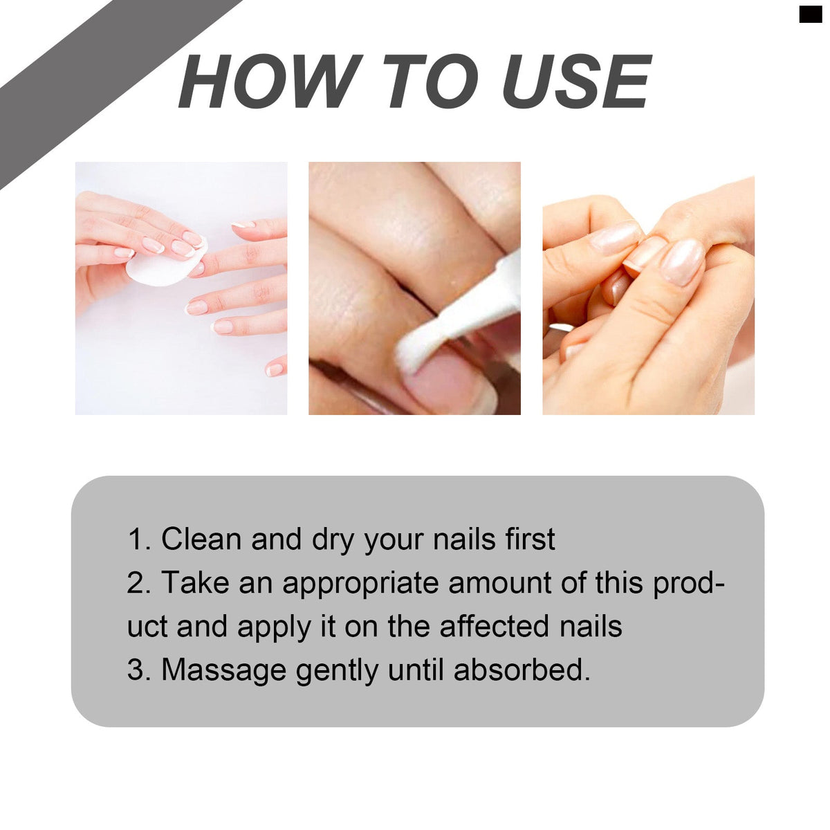 Nails Repairing Serum, Repair Hands And Feet Gray Nails Soft
