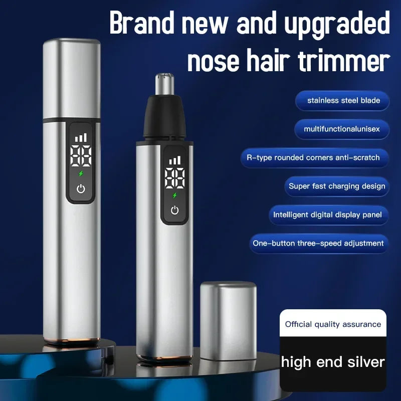 Electric Nose Hair Trimmer With Painless Grooming