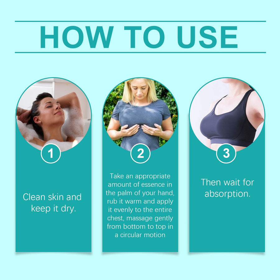Breast Firming Serum for Fuller, Lifted Chest Skin