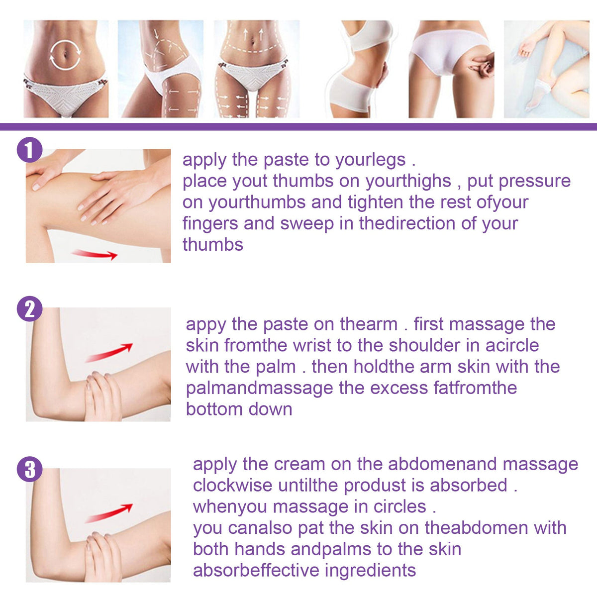 EELHOE Firming Cream for Waist and Body Contouring
