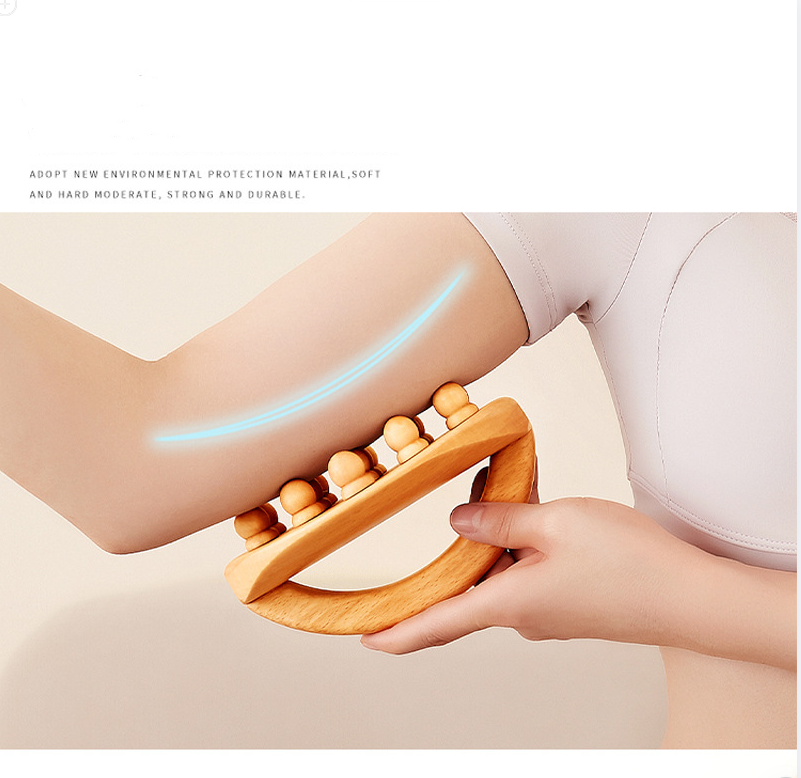 Meridian Massage Brush — Deep Tissue Relief & Muscle