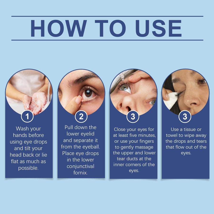 Eye Drops for Dry Screen-Tired Eyes - Fast Soothing Relief