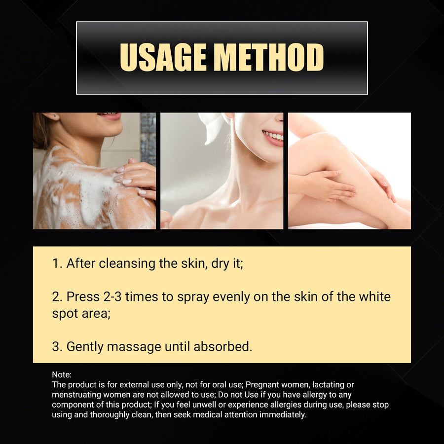 Vitiligo Relief Spray — Restore Natural Skin Tone