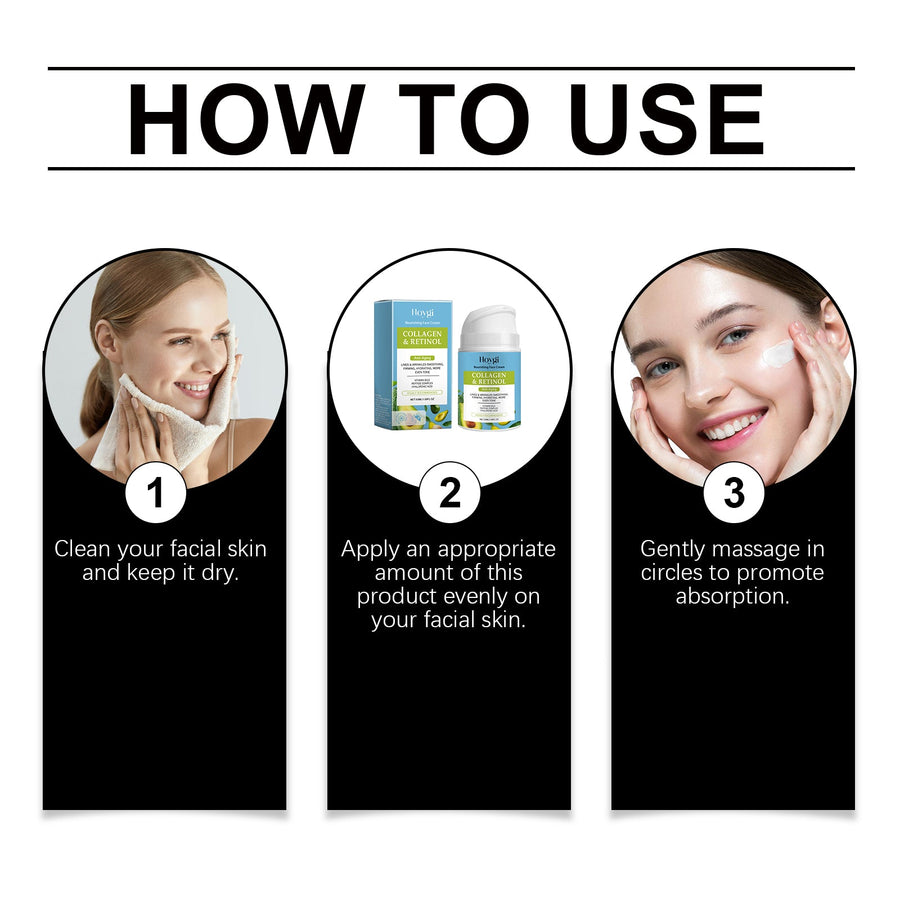Collagen Retinol Face Cream for Fine Lines & Wrinkles