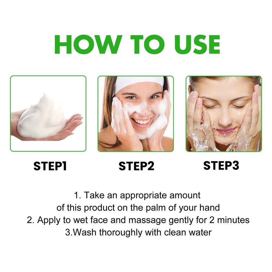 Anti Acne Facial Wash for Oily Skin & Blackheads