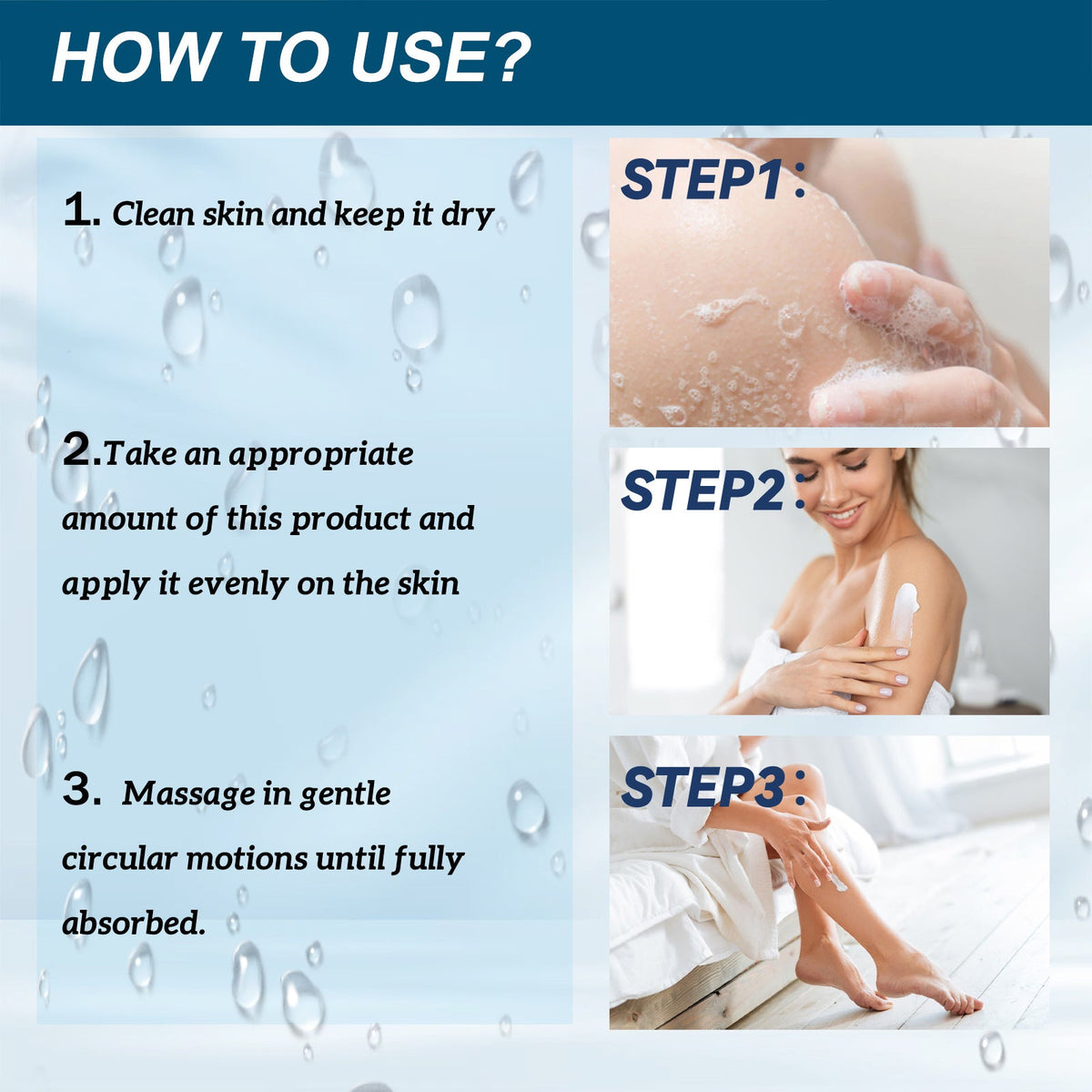 Sapphire Peptide Body Lotion for Crepey Skin Firming