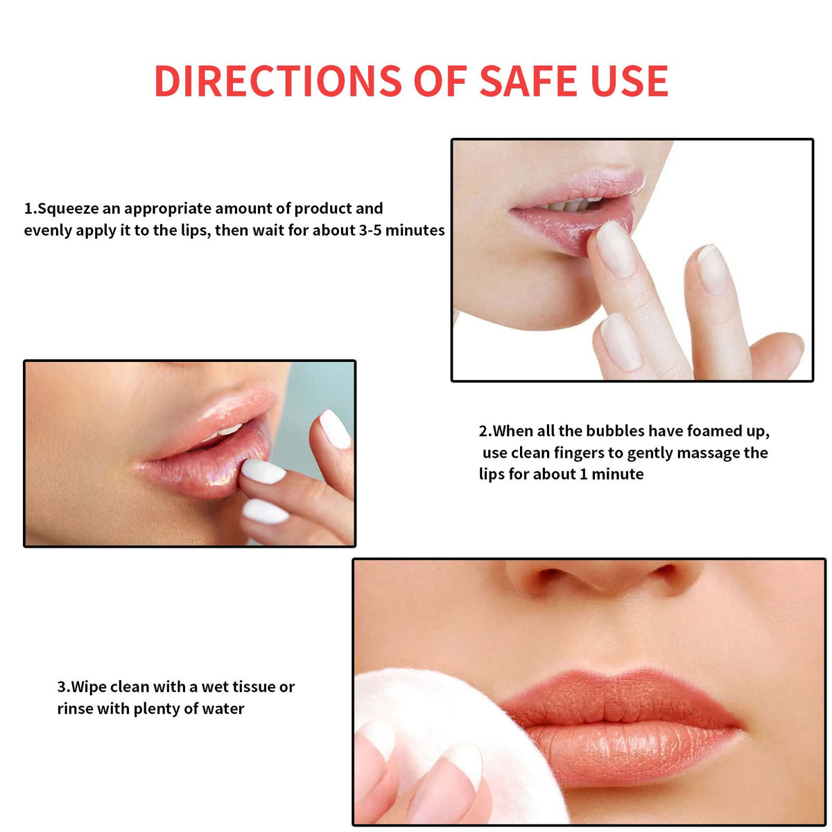 Bubble Mask Lip Balm for Dry, Cracked Lips Relief