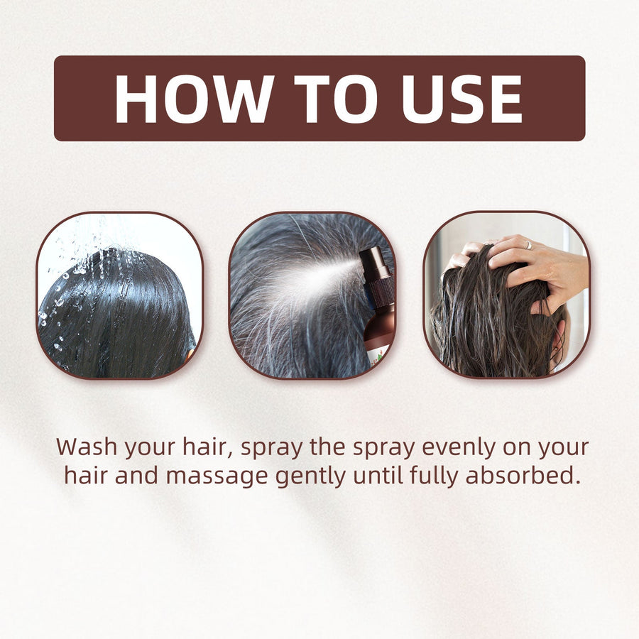 Polygonum Hair Spray for Smooth, Shiny-Looking Hair