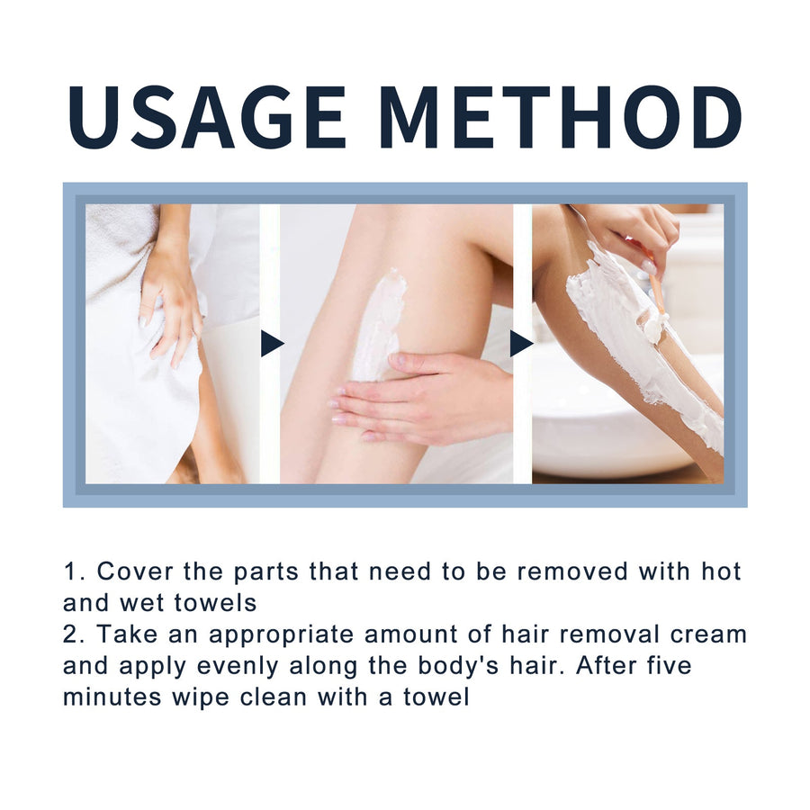 Men's Hair Removal Cream for Underarm, Chest & Body Hair