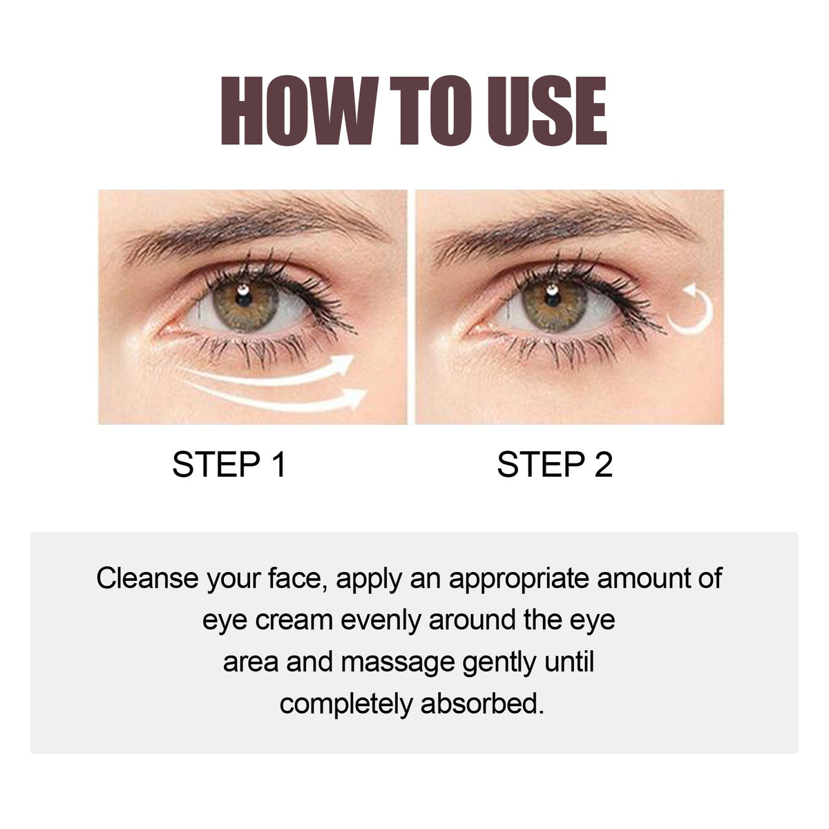 Retinol Repair Eye Cream for Wrinkles, Bags & Dark Circles