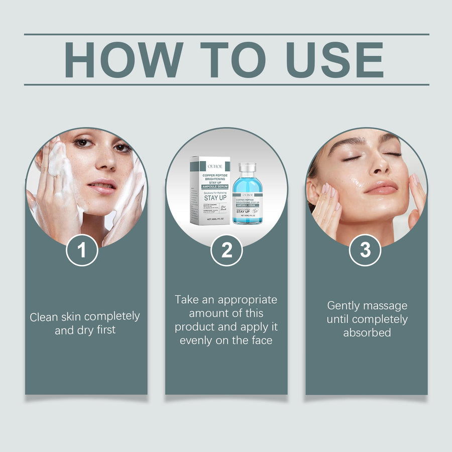 Copper Peptide Hyaluronic Ampoule for Dry, Dull Skin