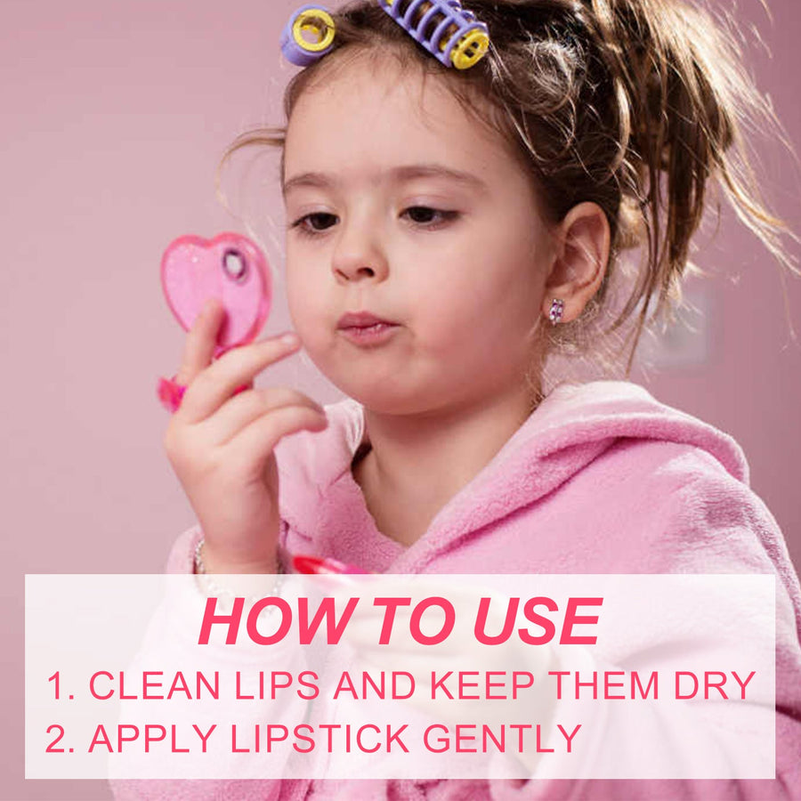 Bunny Lipstick Pretend Makeup Set for Imaginative Play