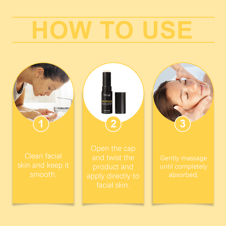 Propolis Moisturizer Stick for Dry Skin & Fine Lines