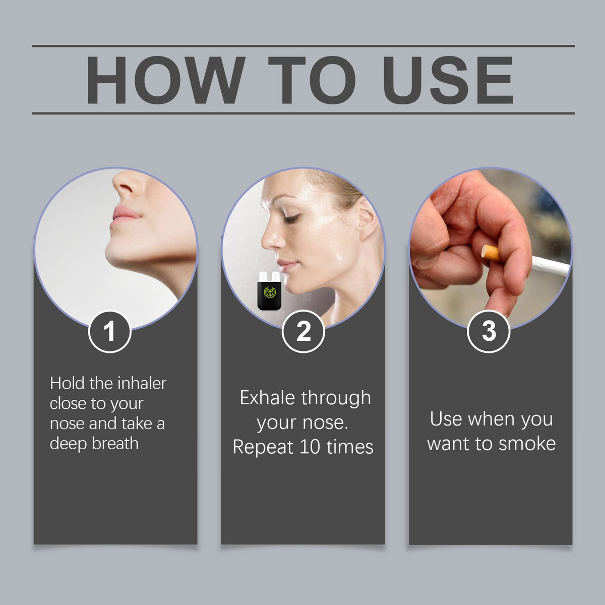 Aromatherapy Quit Smoking Inhaler - Craving Suppressant Stick