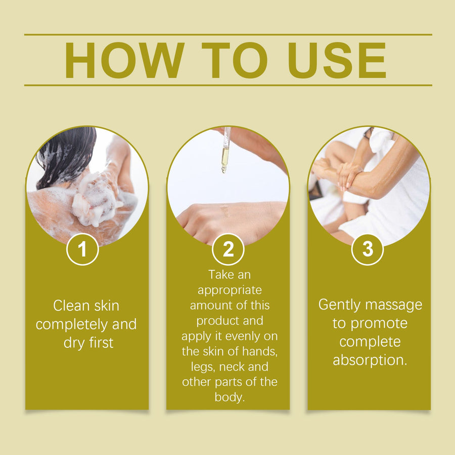 Banana Body Oil for Waist & Arm Massage Toning