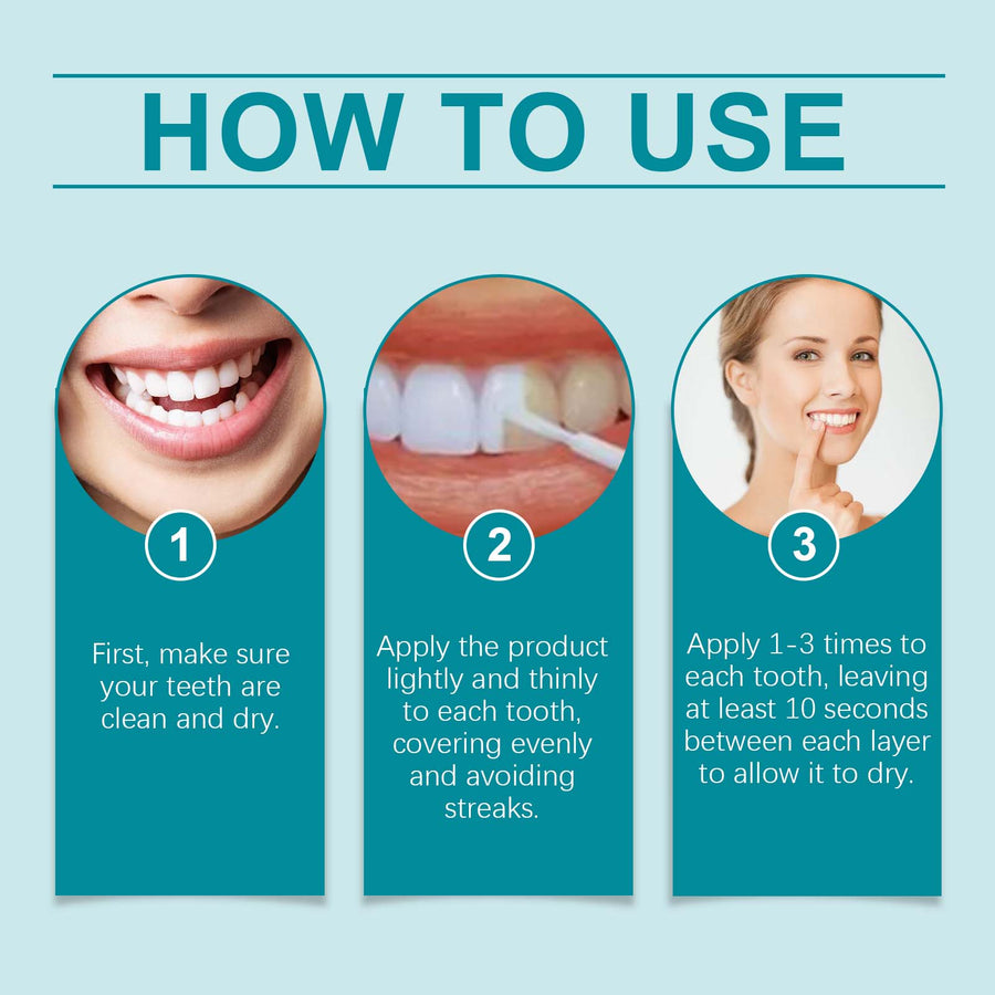 Instant Whitening Tooth Paint — Whiter Smile in 10 Seconds