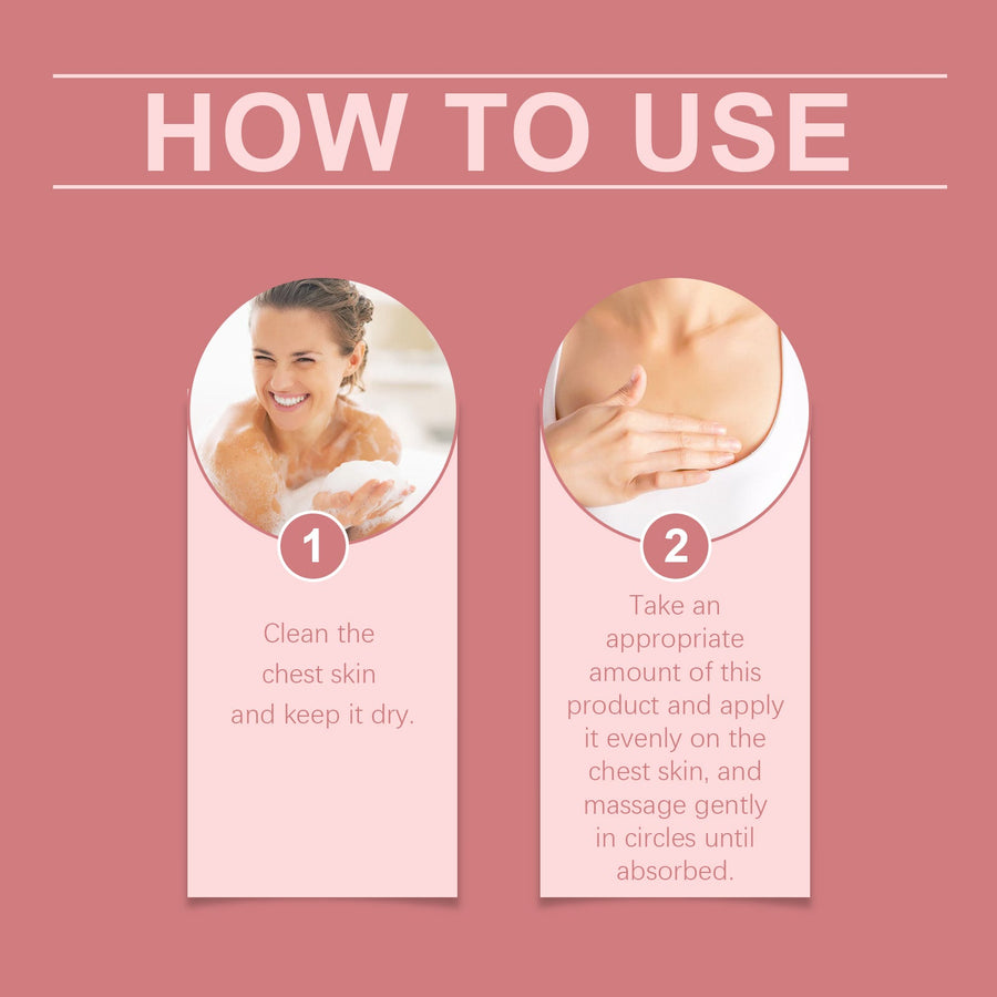 Chest Firming Cream for Sagging Skin & Décolletage Care