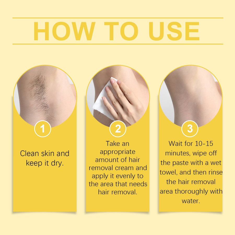 Bee Venom Milk Depilatory Cream for Face & Body