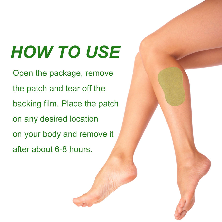 Ginger Wormwood Patches — Relieve Stress & Fatigue, Tone Body