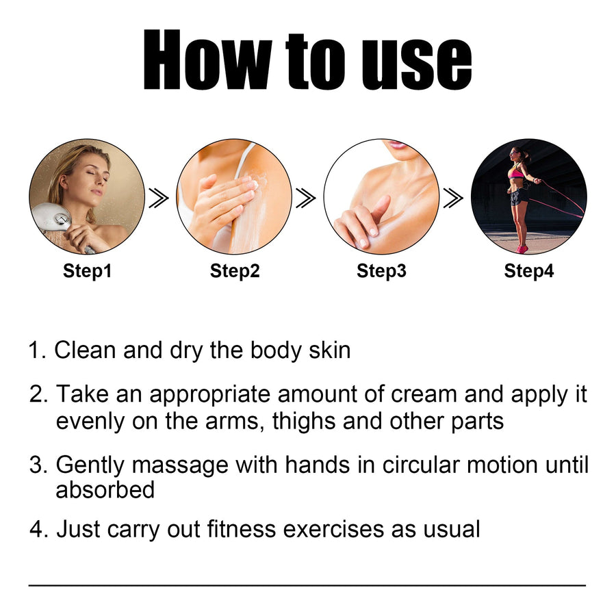 Muscle Sculpting Cream for Defined Abs & Waistline