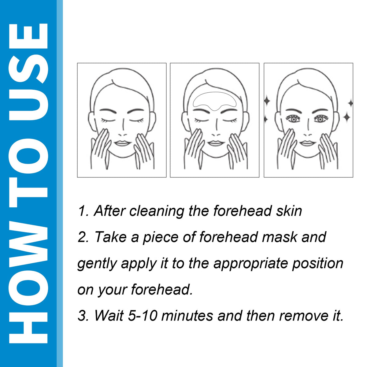 Forehead Wrinkle Patch - Hydrogel Anti-Aging Treatment