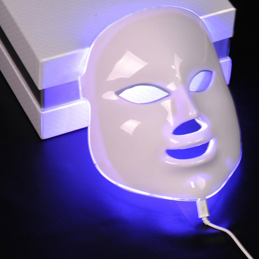 7-Color LED Facial Mask for At-Home Skin Rejuvenation
