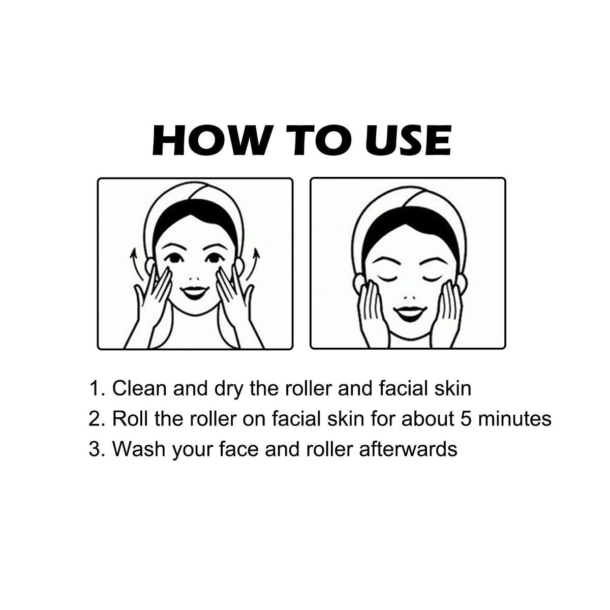 0.5mm Micro-Needle Face Roller for Acne Scars & Lines