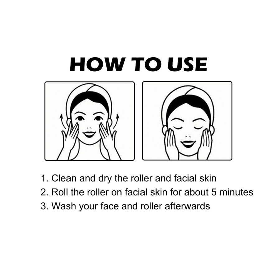 0.5mm Micro-Needle Face Roller for Acne Scars & Lines