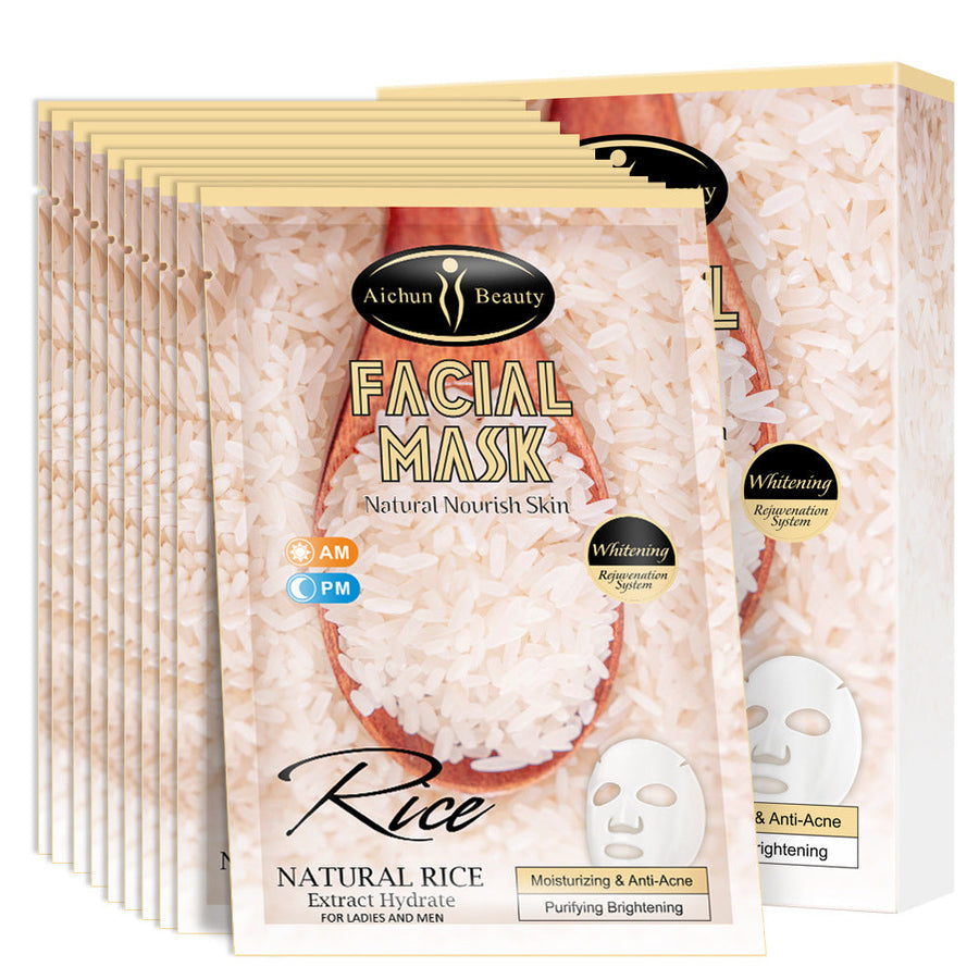 Rice Sheet Masks for Hydrated, Brighter-Looking Skin
