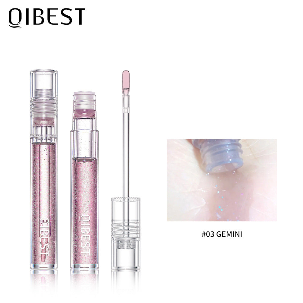 Water Lip Gloss For Glass-Like Moisturized Shine