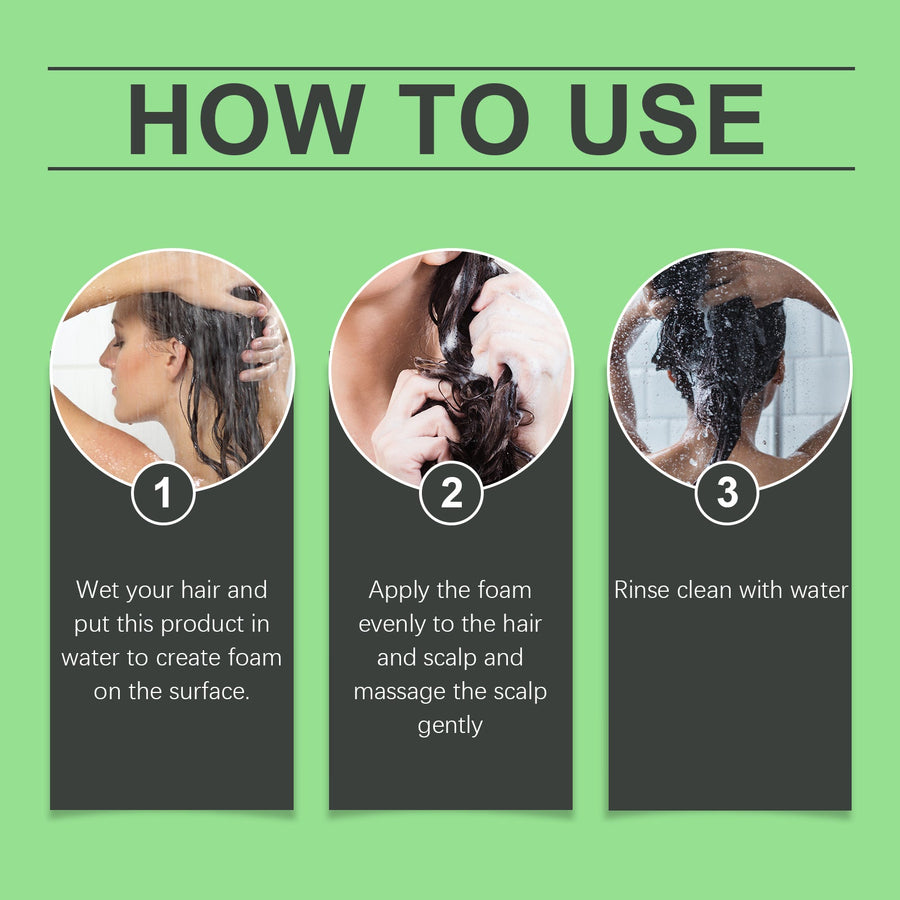 Hair Soap Bar for Oily Scalp & Fresh, Smooth Hair