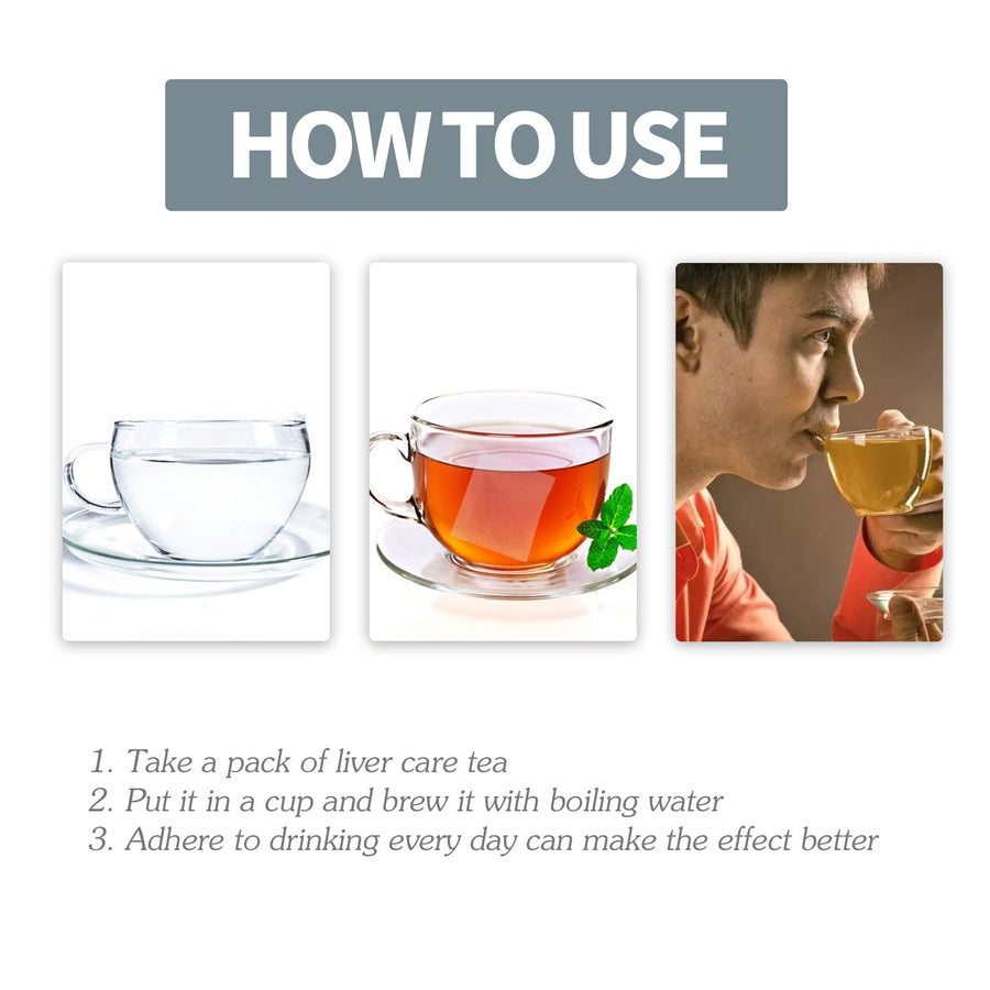 Herbal Liver Support Tea — Relieve Fatigue & Bloating