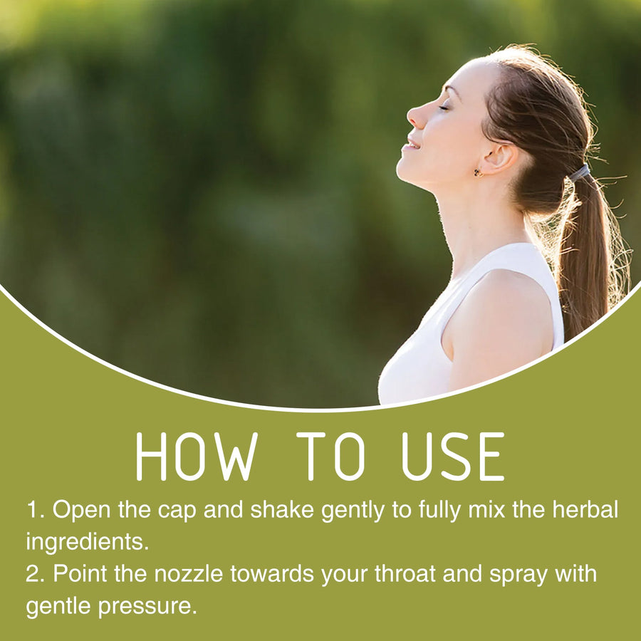 Herbal Lung Cleansing Spray — Clear Trachea & Lung Residues