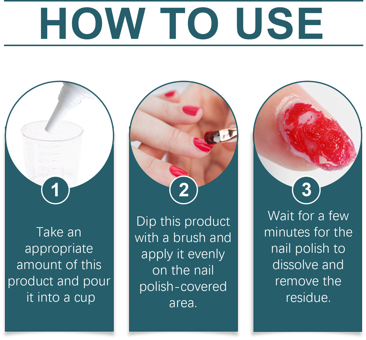 Gentle Gel Polish Remover with Soak Cup & Brush Kit