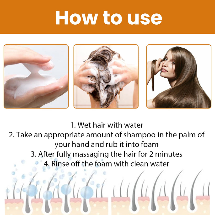 Rice Water Shampoo for Thicker, Stronger-Looking Hair