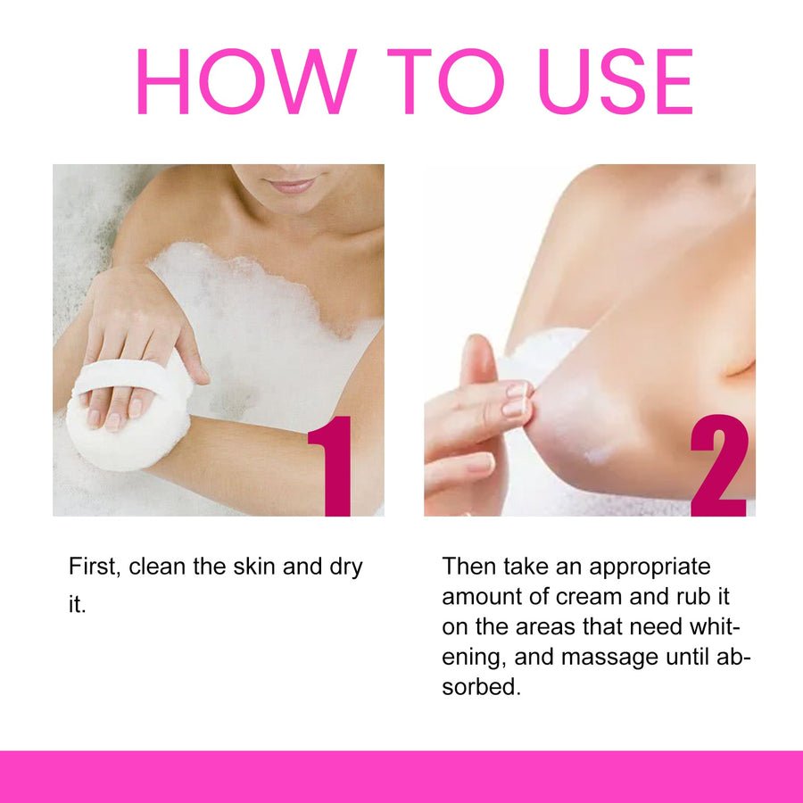 West&Month Whitening Cream for Dark Underarms & Body