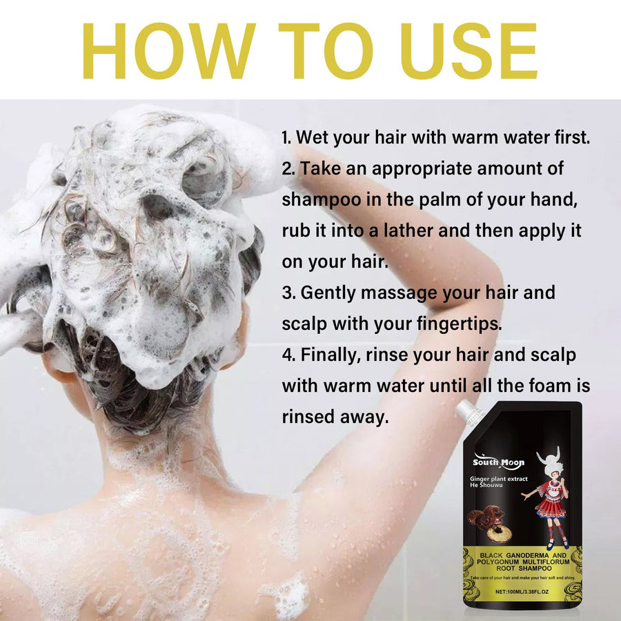 Ginger Root Shampoo for Clean, Fuller-Looking Hair