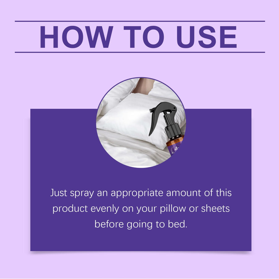 Lavender Sleep Spray — Instant Relaxation for Deeper Sleep