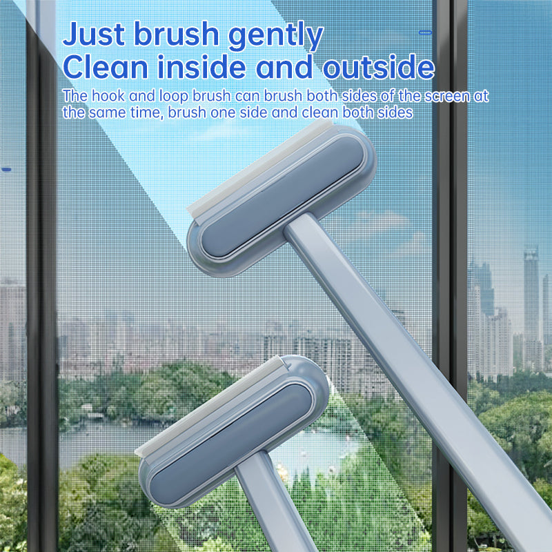 3-in-1 Pet Hair Remover Brush with Adjustable Handle