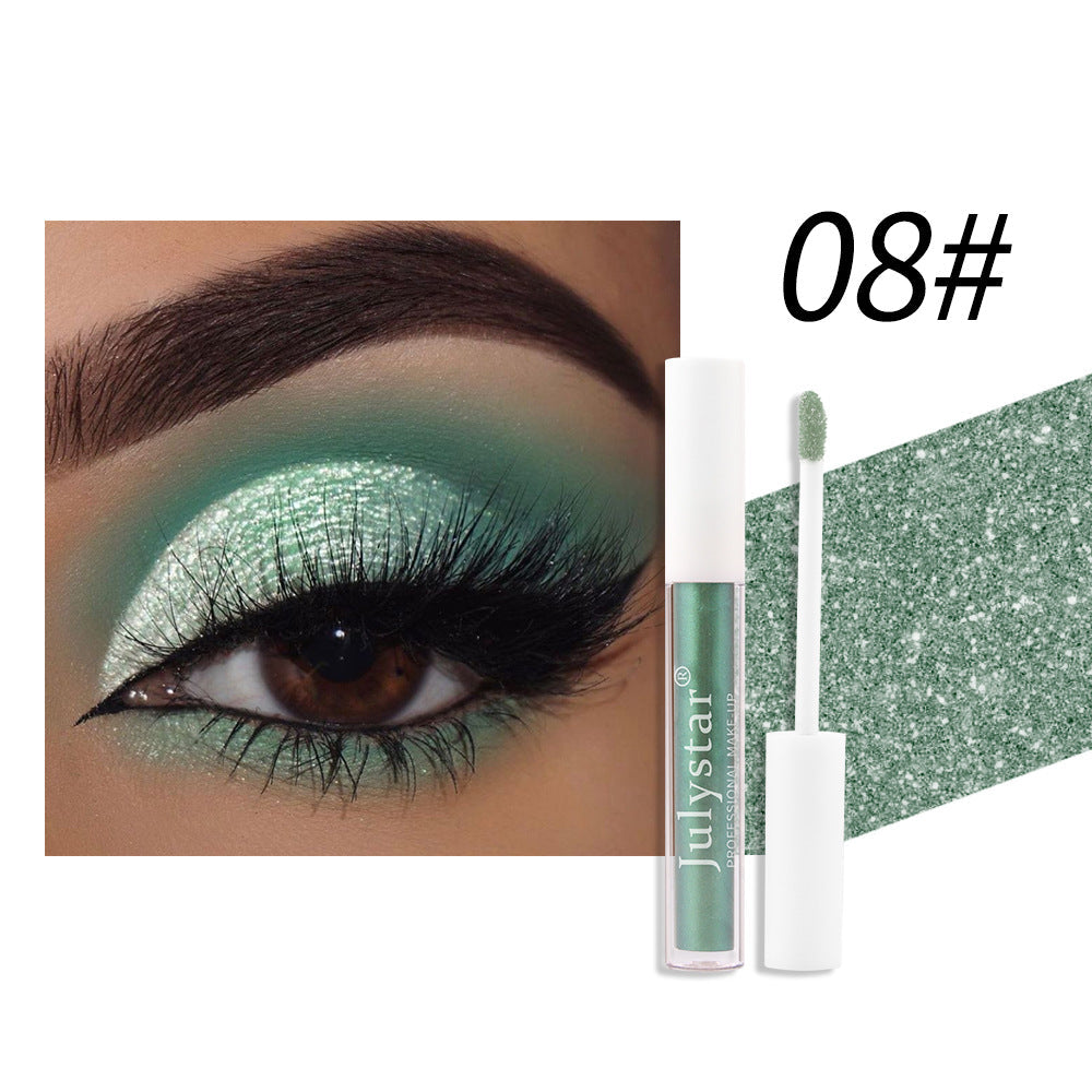 Liquid Eyeshadow Makeup for Sparkling Colorful Looks