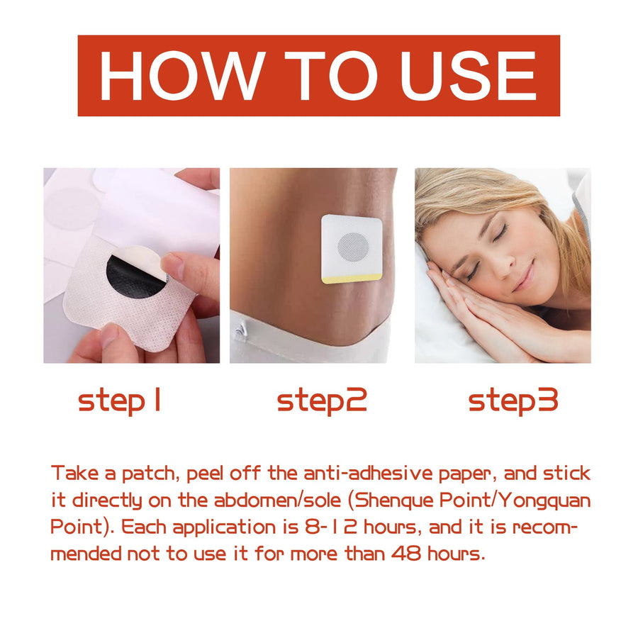 Body Acupoint Patch for Stomach Ache & Abdominal Relief